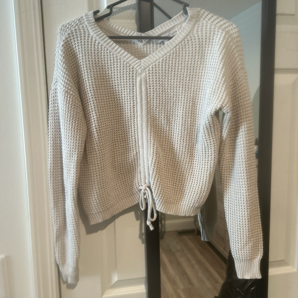 adorable cream sweater